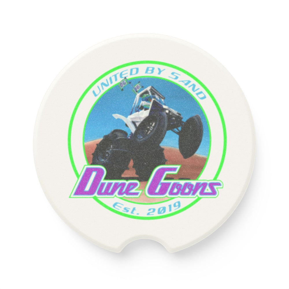 Dune Goons Soapstone Car Coaster — "United by Sand" Drink Holder