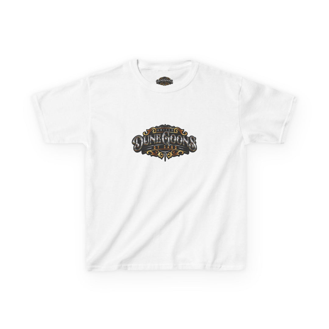 Dune Goons Kids Tee – Vintage 'One of a Kind' Ornate Logo Shirt