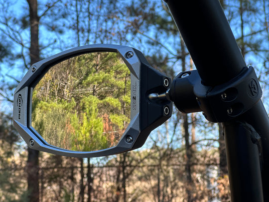 Seizmik Photon Side Mirrors - Cast Aluminum Pair
