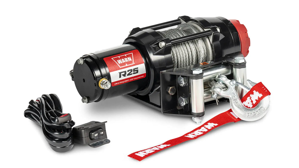 Warn R25 Winch - 2500 lb Steel Rope ATV / UTV