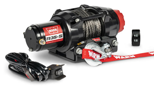 Warn R35-S Winch - 3500 lb Synthetic Rope ATV / UTV