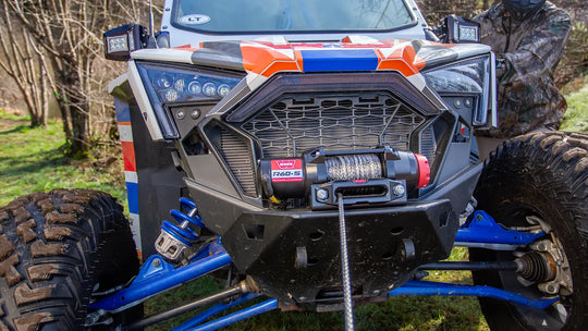 Warn R35-S Winch - 3500 lb Synthetic Rope ATV / UTV