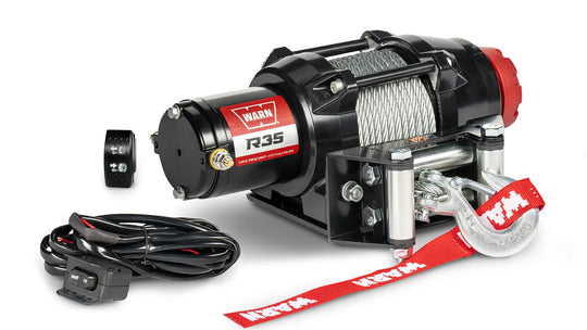 Warn R35 Winch - 3500 lb Steel Rope ATV / UTV