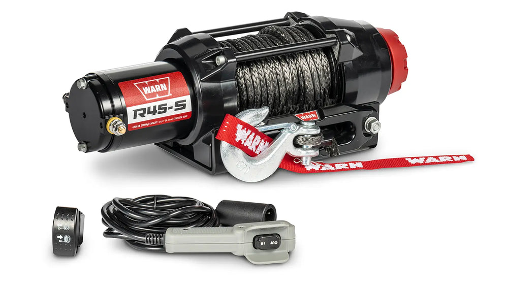 Warn R45-S Winch - 4500 lb Synthetic Rope UTV / ATV