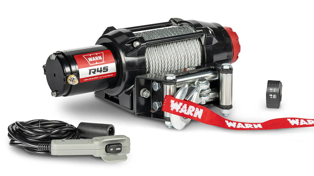 Warn R45 Winch - 4500 lb Steel Rope UTV / ATV