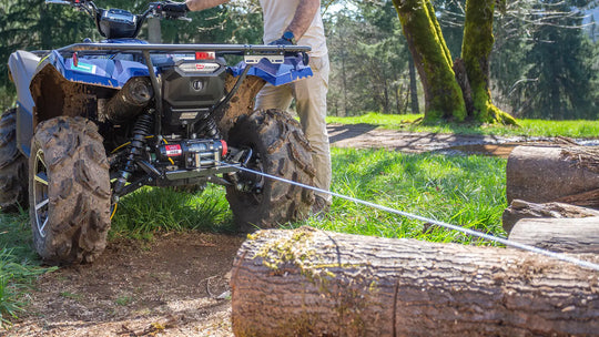 Warn R45 Winch - 4500 lb Steel Rope UTV / ATV