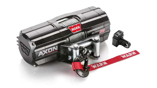 Warn AXON 35 Plow Mode Winch - 3500 lb Steel Rope ATV / UTV