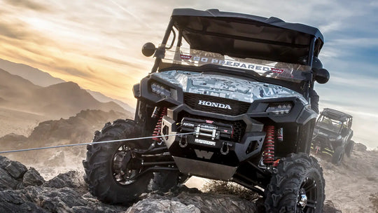 Warn AXON 45 Plow Mode Winch - 4500 lb Steel Rope UTV / ATV