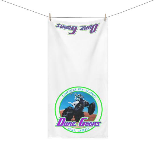 Dune Goons Beach Towel — Off-Road Buggy Design, 'United by Sand'