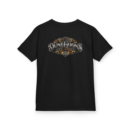 Dune Goons Kids Tee – Vintage 'One of a Kind' Ornate Logo Shirt