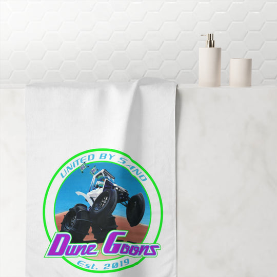 Dune Goons Beach Towel — Off-Road Buggy Design, 'United by Sand'