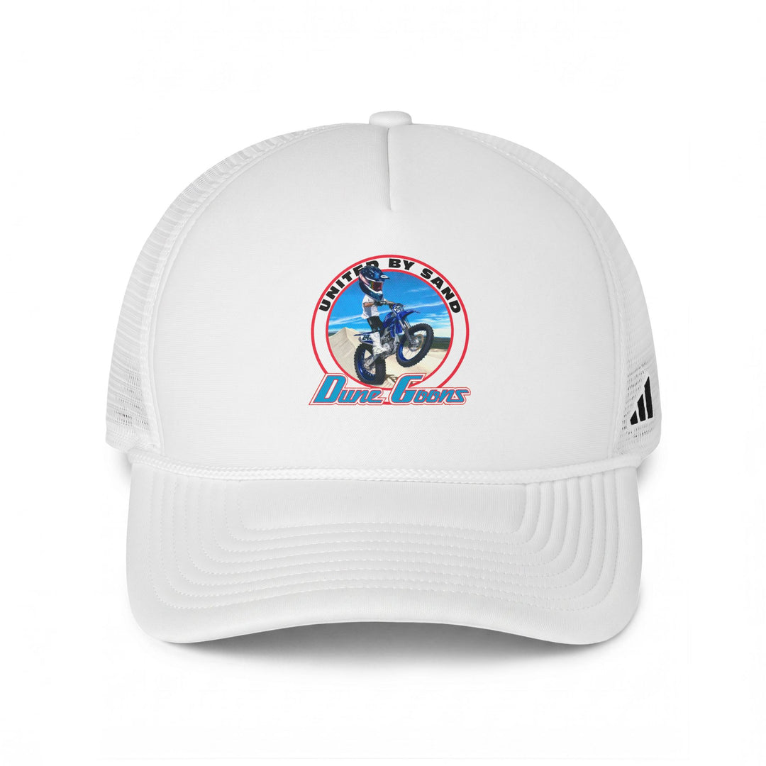Dune Goons Dirt Bike Trucker Cap — 'Dune Goons' Moto Logo Mesh Hat