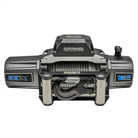 Superwinch SX 12000 Wire Rope Winch - 12,000 lb - Graphite