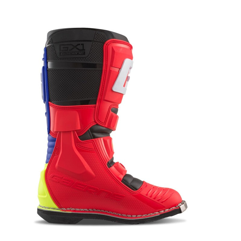Gaerne GX1 Boot - Red Multi - Size 10.5