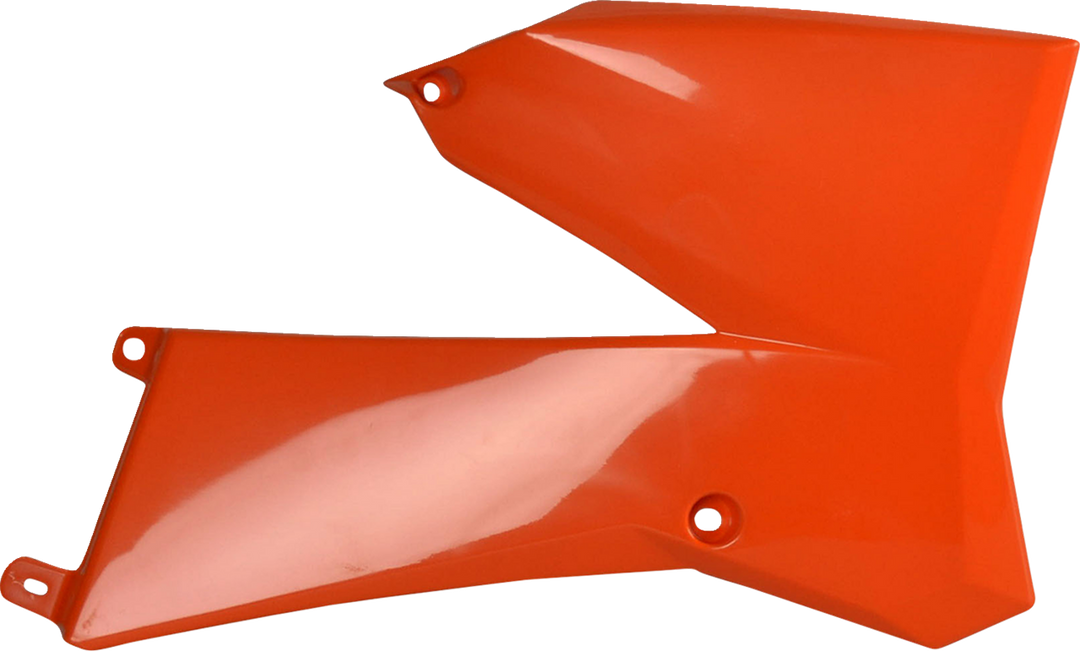 Polisport Radiator Cover Orange - KTM 85 SX 2009-2012
