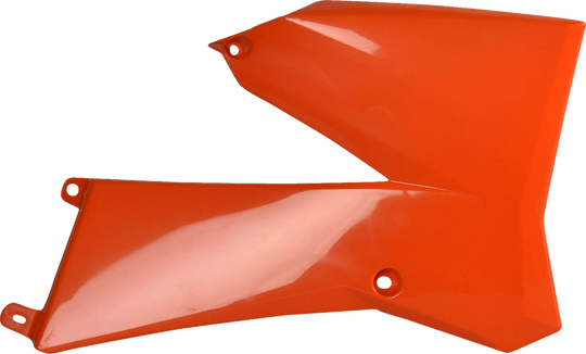 Polisport Radiator Cover Orange - KTM 85 SX 2009-2012