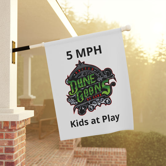 Banner Sign - 5 MPH Camp Kids At Play Garden & House Banner