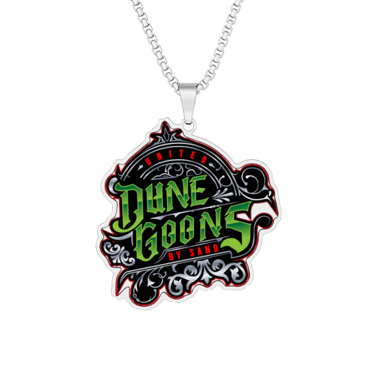 Dune Goons Photo Cutout Pendant — Custom Engraved Photo Necklace for Personalized Gifts