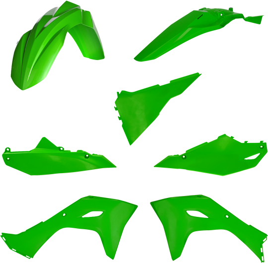 Acerbis Plastic Kit Original `24 Green