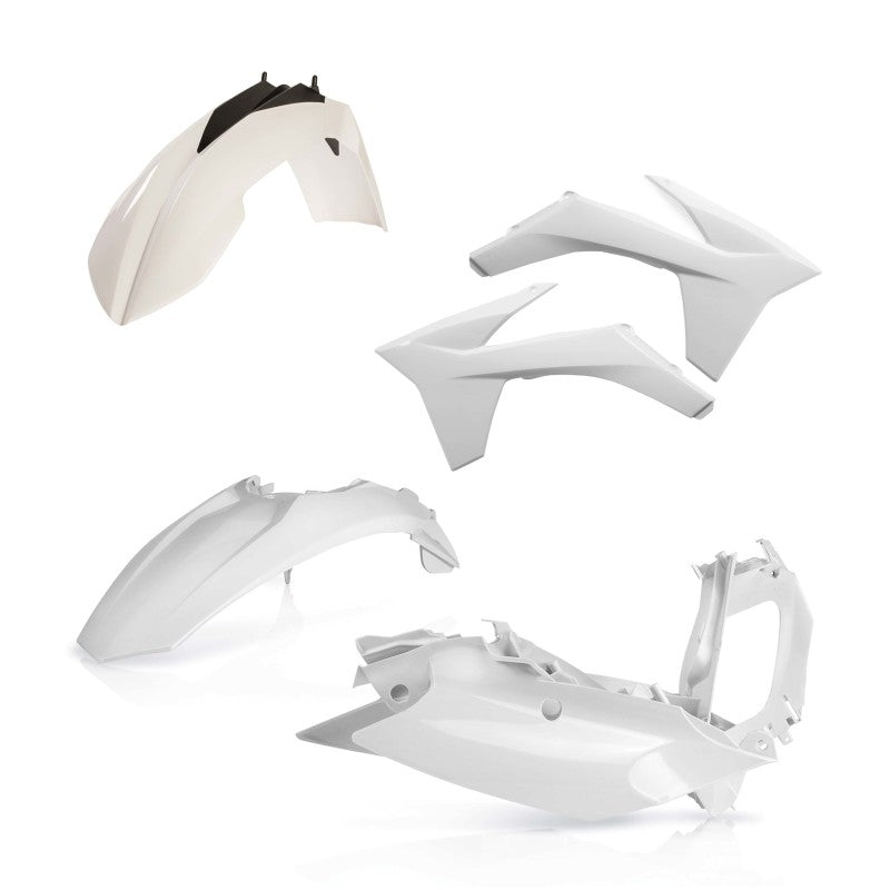 Acerbis Plastic Kit - 11-12 KTM SX/SX-F/XC/XC-F - White