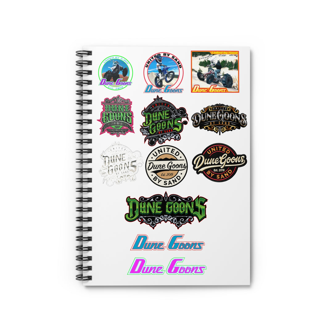 Dune Goons Every Logo Spiral Notebook - Ruled Line