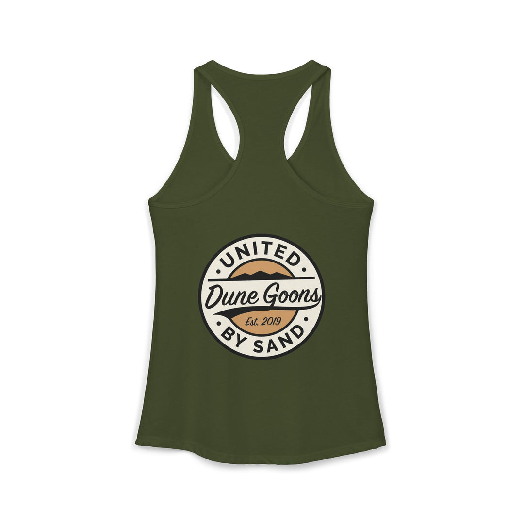 Dune Goons 2026 Logo Tank Top — Women's Racerback