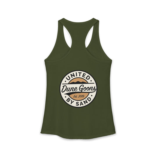 Dune Goons 2026 Logo Tank Top — Women's Racerback