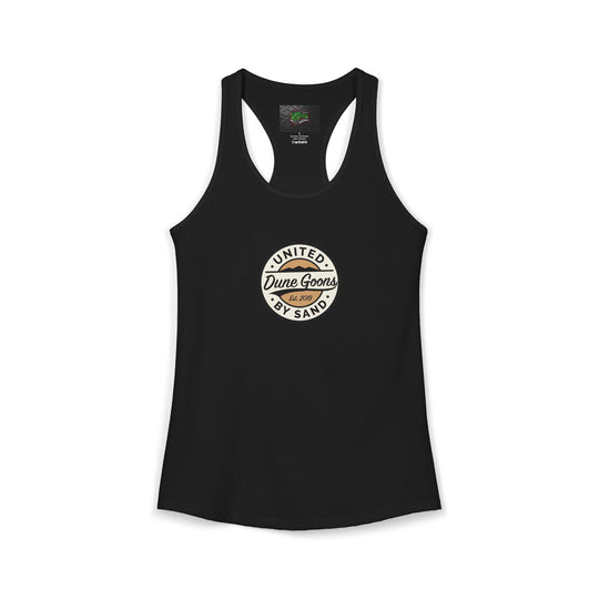 Dune Goons 2026 Logo Tank Top — Women's Racerback