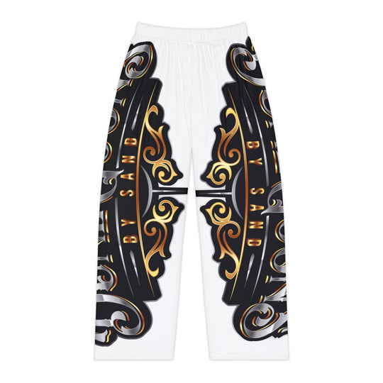 Women's Pajama Pants - Vintage Ornate Script Lounge Sleepwear