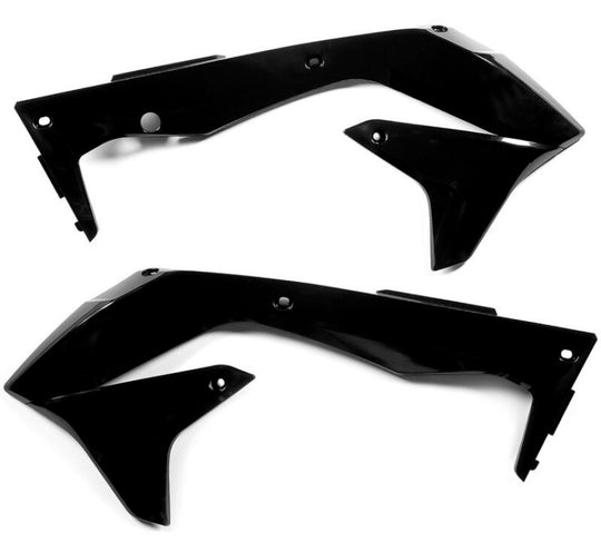 Acerbis Radiator Shroud - 16-18 Kawasaki KX450F - Black