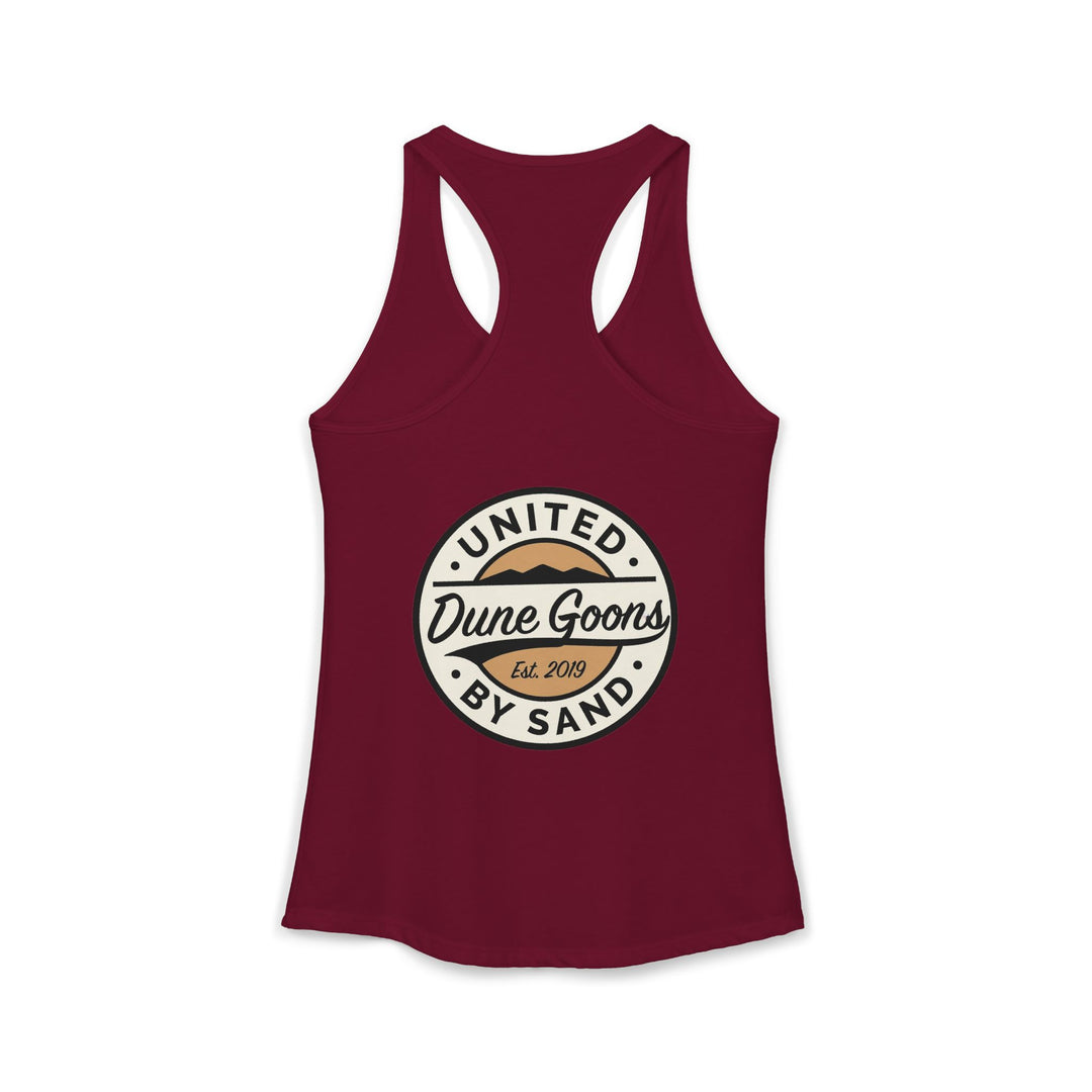 Dune Goons 2026 Logo Tank Top — Women's Racerback