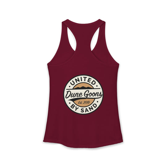Dune Goons 2026 Logo Tank Top — Women's Racerback