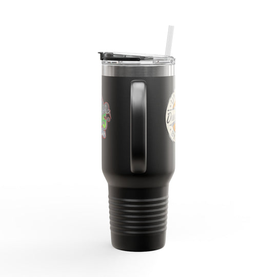 40oz Insulated Travel Mug — 'Dune Goons' Desert Racing Logo Tumbler