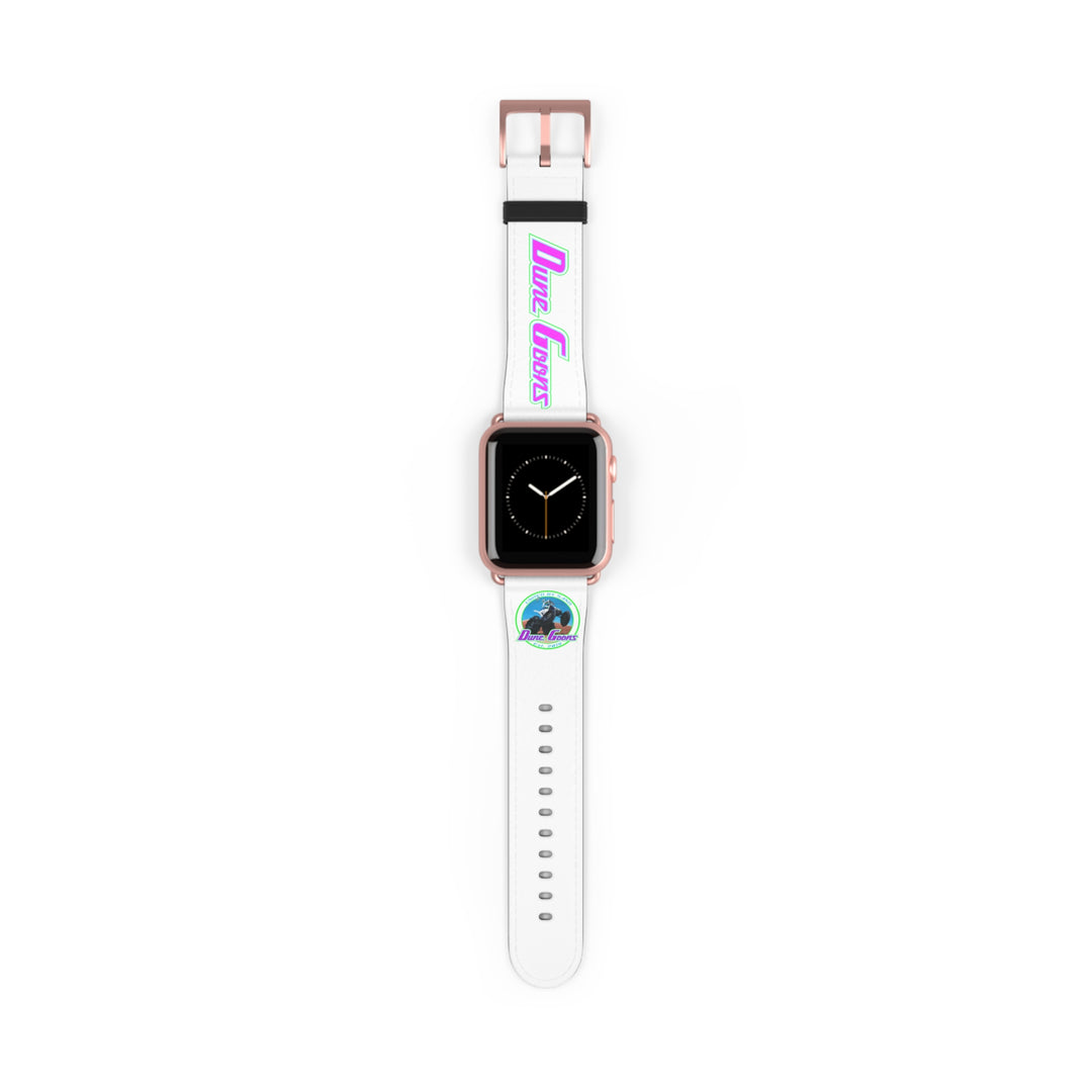 Dune Goons Retro Neon 'Live Loud' Silicone Watch Band
