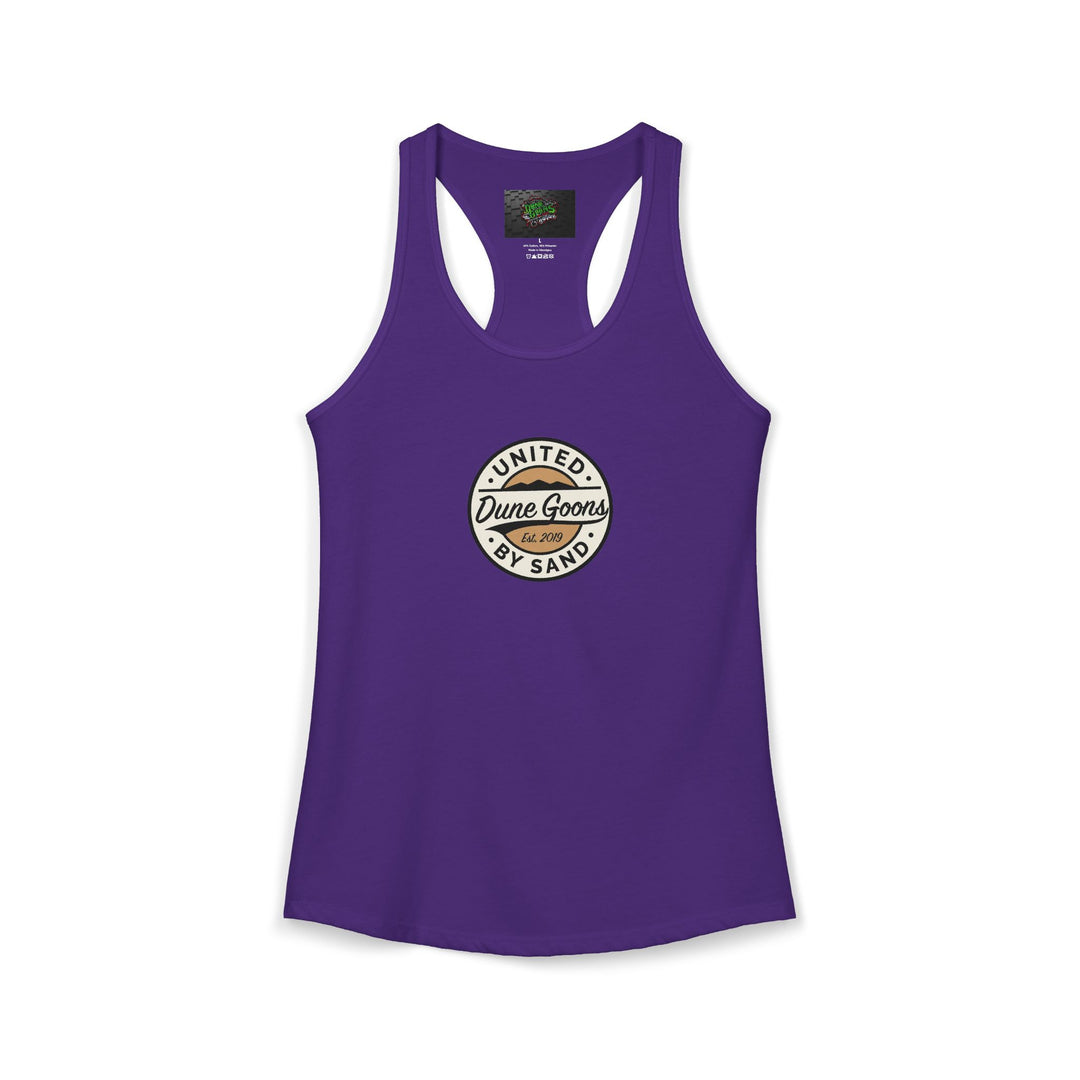 Dune Goons 2026 Logo Tank Top — Women's Racerback