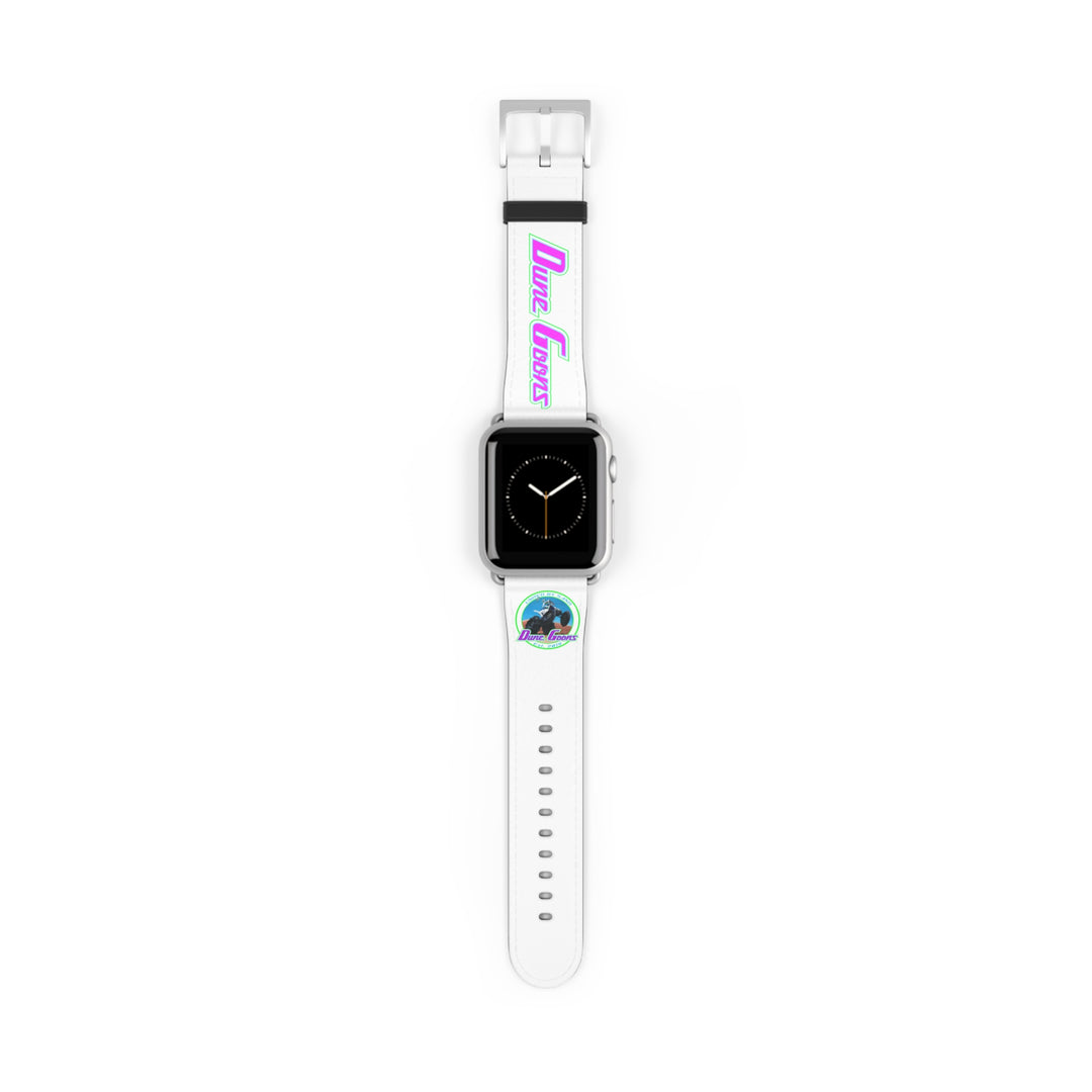 Dune Goons Retro Neon 'Live Loud' Silicone Watch Band