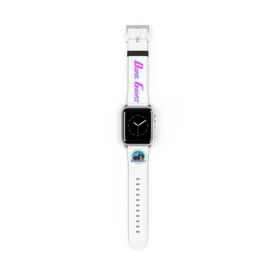 Dune Goons Retro Neon 'Live Loud' Silicone Watch Band