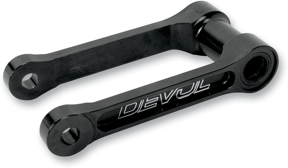 Devol Lowering Link Lowers 1.25" Black - Kawasaki KX250F 2016