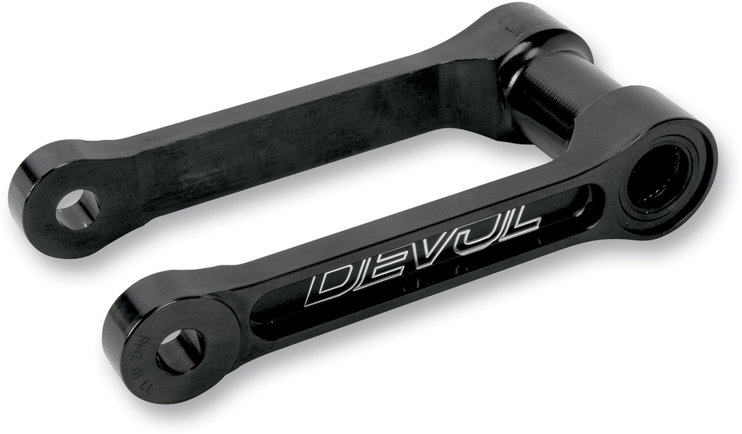 Devol Lowering Link Lowers 1.25" Black - Kawasaki KX250F 2016