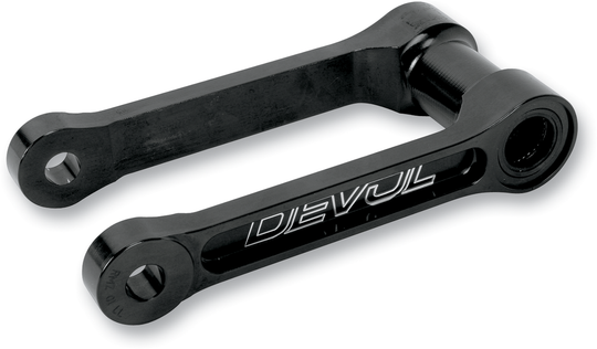 Devol Lowering Link Lowers 1.25" Black - Kawasaki KX250F and More