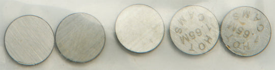 Hot Cams Valve Shim Refill 9.48mm 5 Pack 1.65mm
