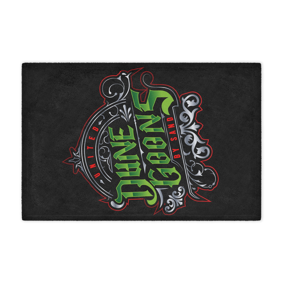 Dune Goons Minky Blanket – Vintage Green Logo Plush Throw