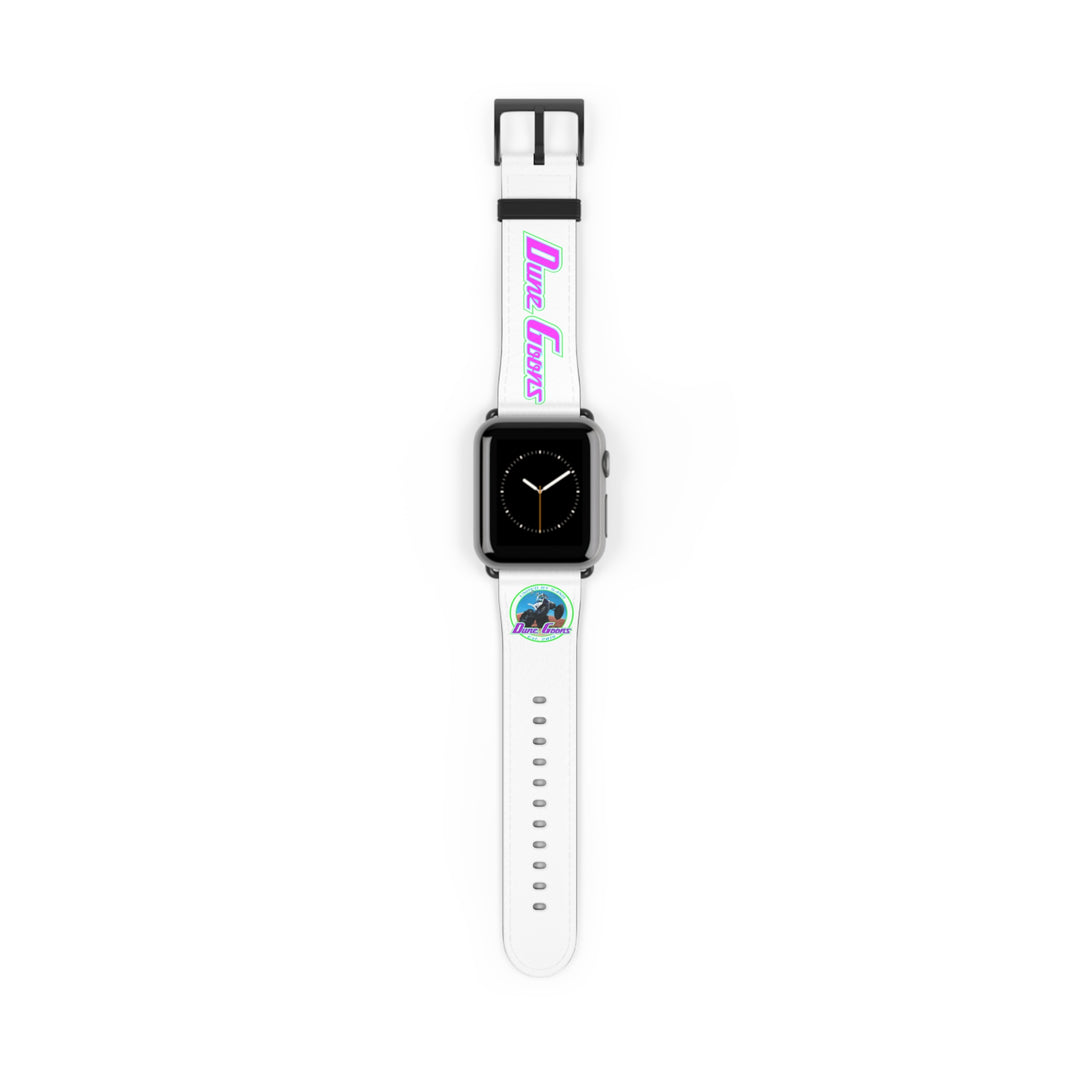 Dune Goons Retro Neon 'Live Loud' Silicone Watch Band