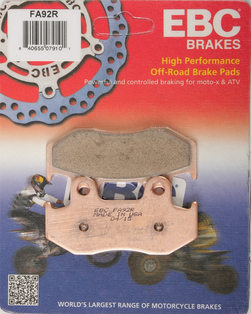 EBC Brake Pads FA92R Sintered
