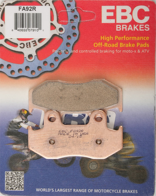EBC Brake Pads FA92R Sintered