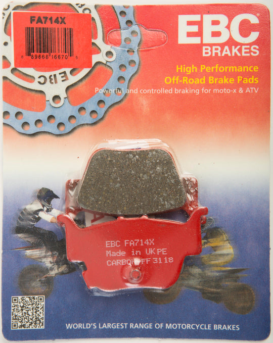 EBC Standard Brake Pads FA714X Carbon X