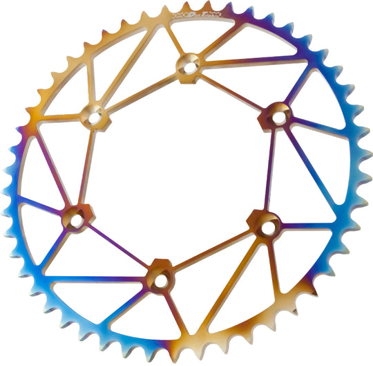 Dirt Tricks Chromoly Rear Sprocket Stl and Zir 48T-520 Chromatic KTM/Husq