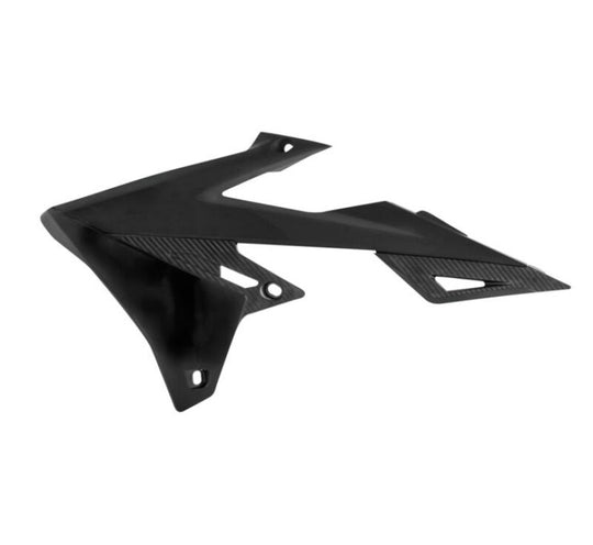 Acerbis Radiator Shroud - 18-24 Suzuki RMZ250 / RMZ450 - Black