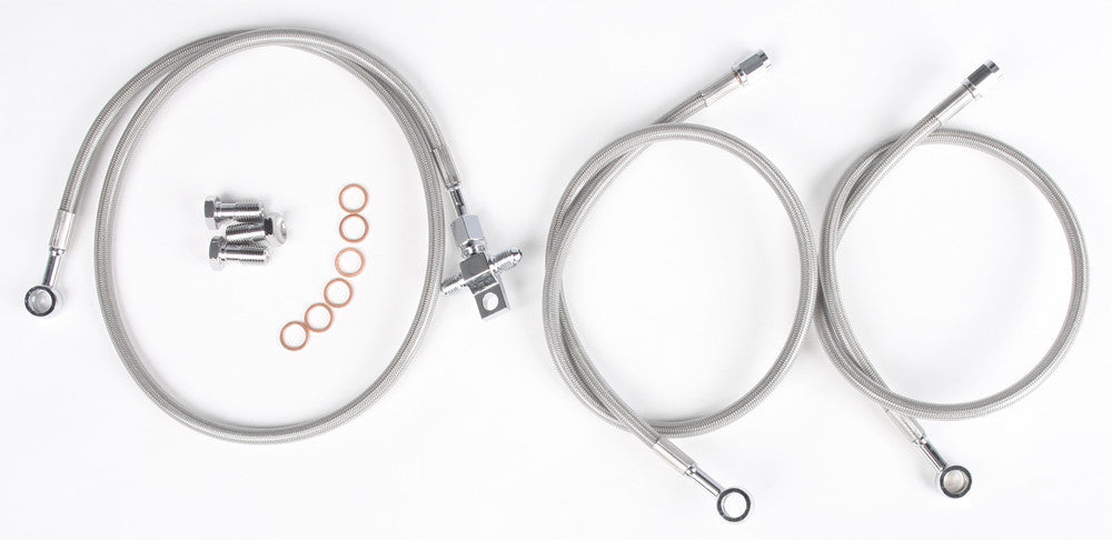Streamline Front Brake Line Kit +2 in 2-Line