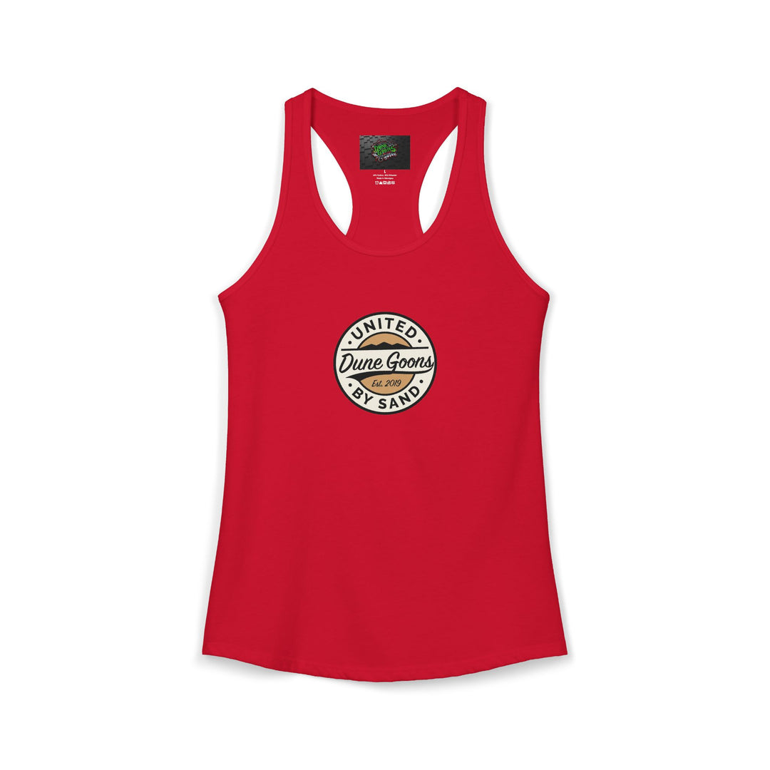 Dune Goons 2026 Logo Tank Top — Women's Racerback